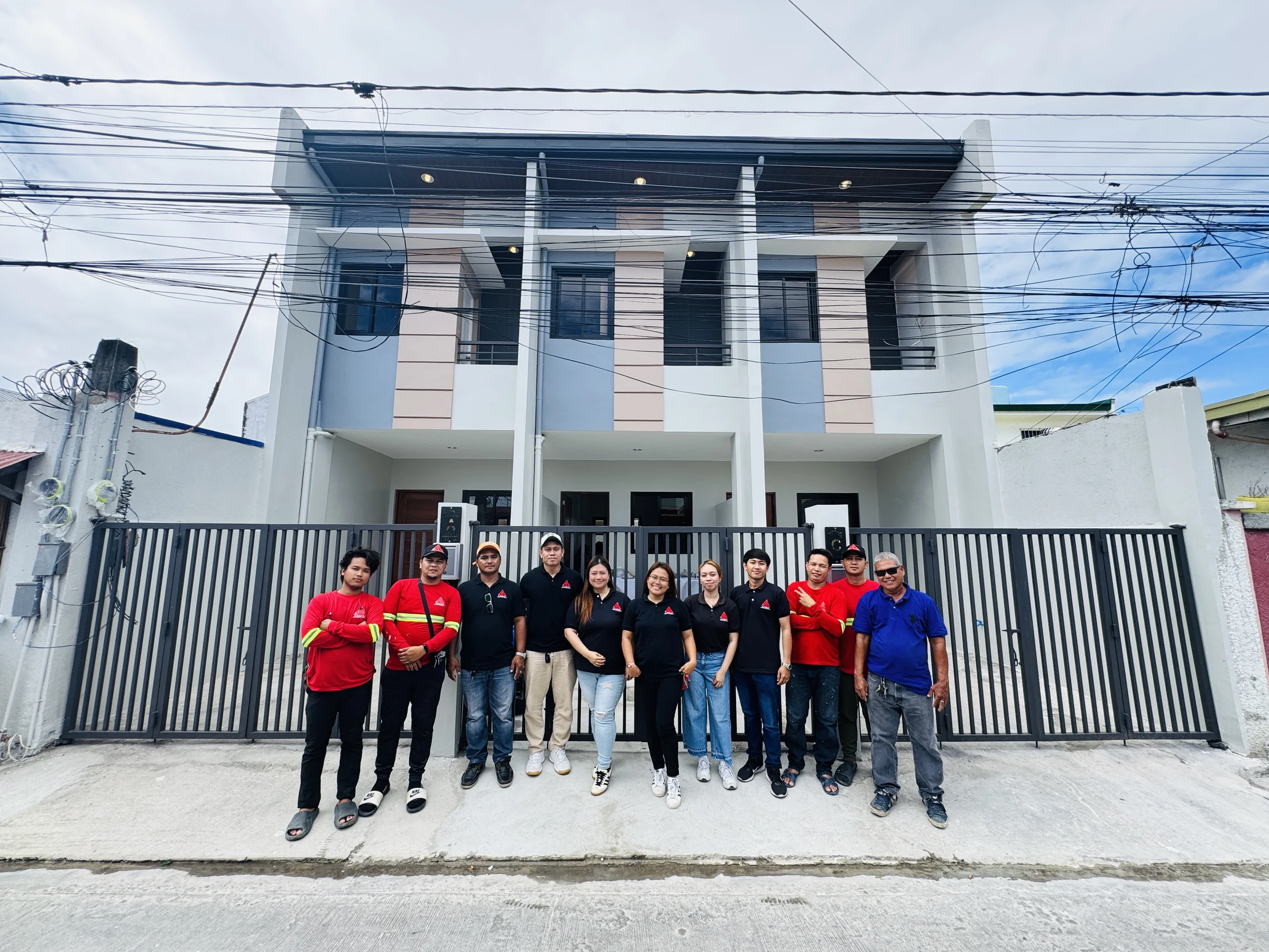IG Sabroso team and clients during a real project turnover event